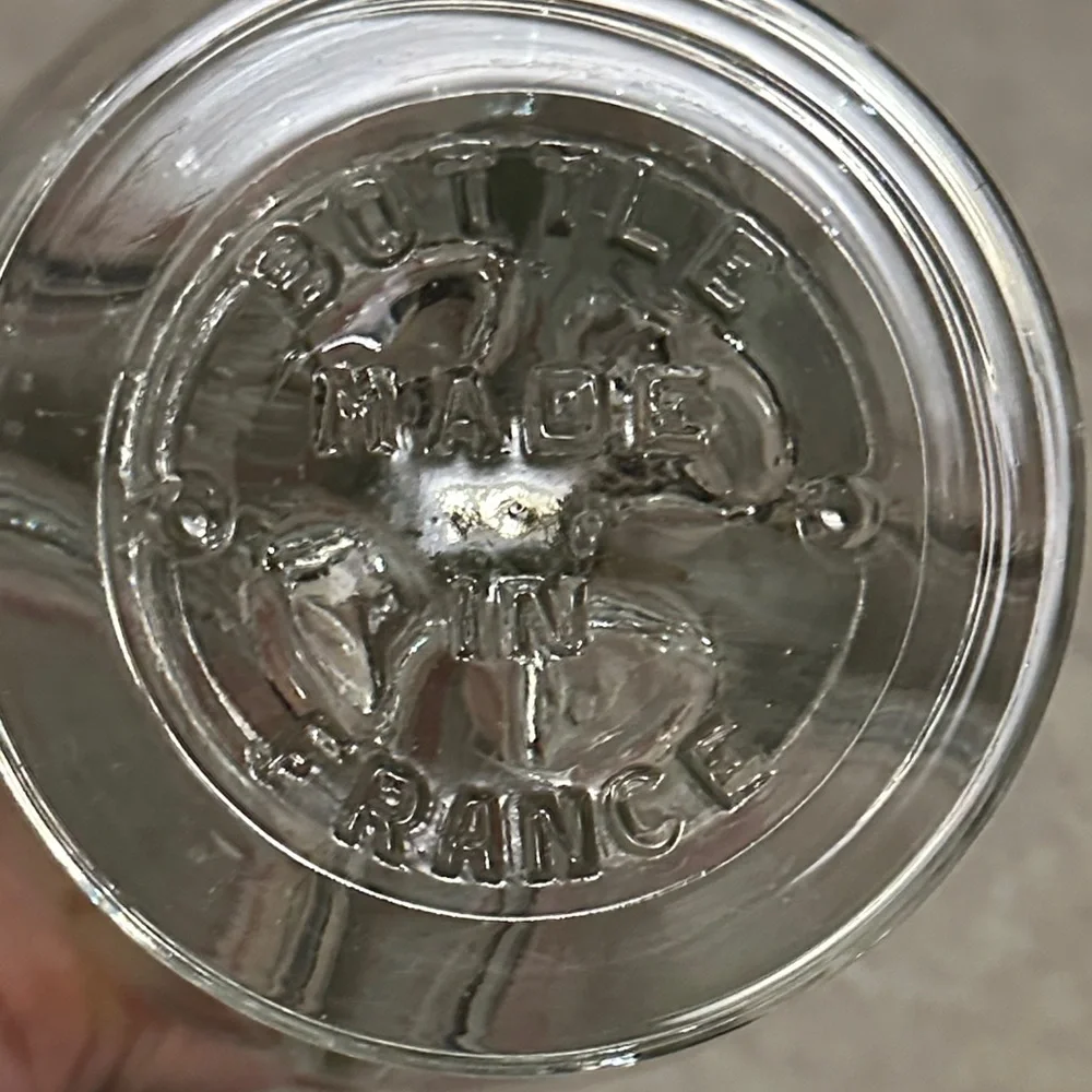 VINTAGE French 4 Compartment Decanter, Clear Glass Decanter, 4 Pour Spouts